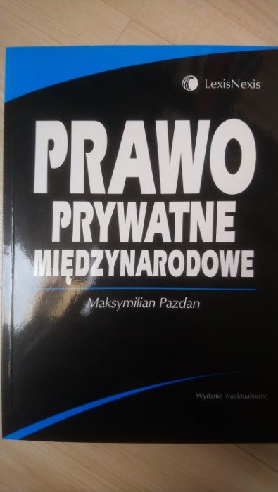 Prawo międzynarodowe prywatne M.Pazdan