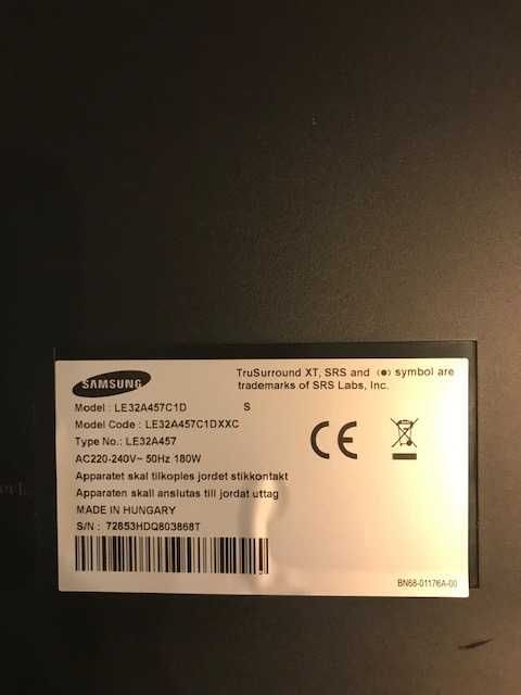 TV Samsung 32" usada