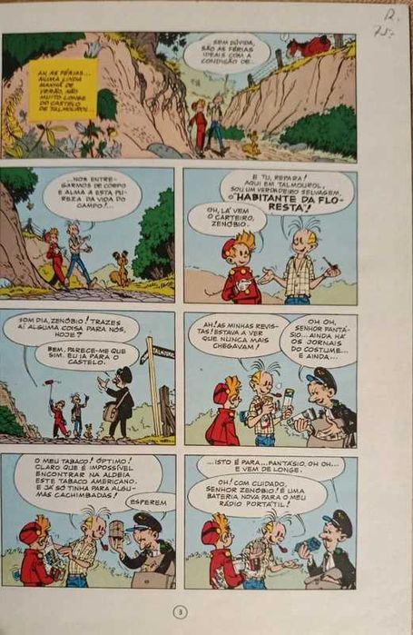 As aventuras de Spiroy e Fantásio, o refúgio da moreia