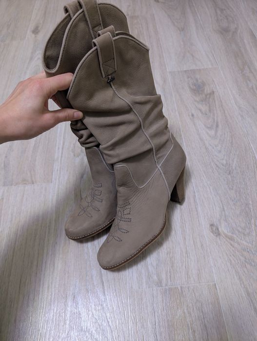 Козаки черевики EDS 41р. 26.5 см шкіряні нубук
виготовлені по