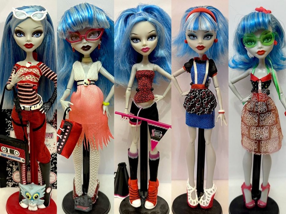 Монстер хай Monster high колекція Клод Гіл Дьюс Нейтон Лагуна Клео Гу
