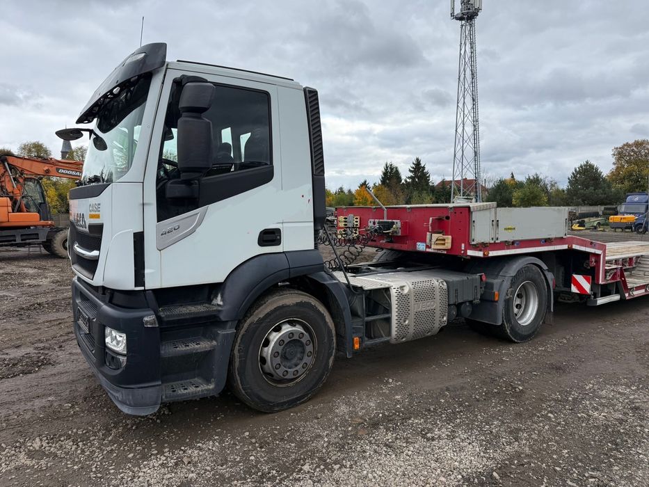 Iveco 420 Stralis  Niska kabina,budowlany,oryginał 100 tys.km,bezwypadkowy,Idealny