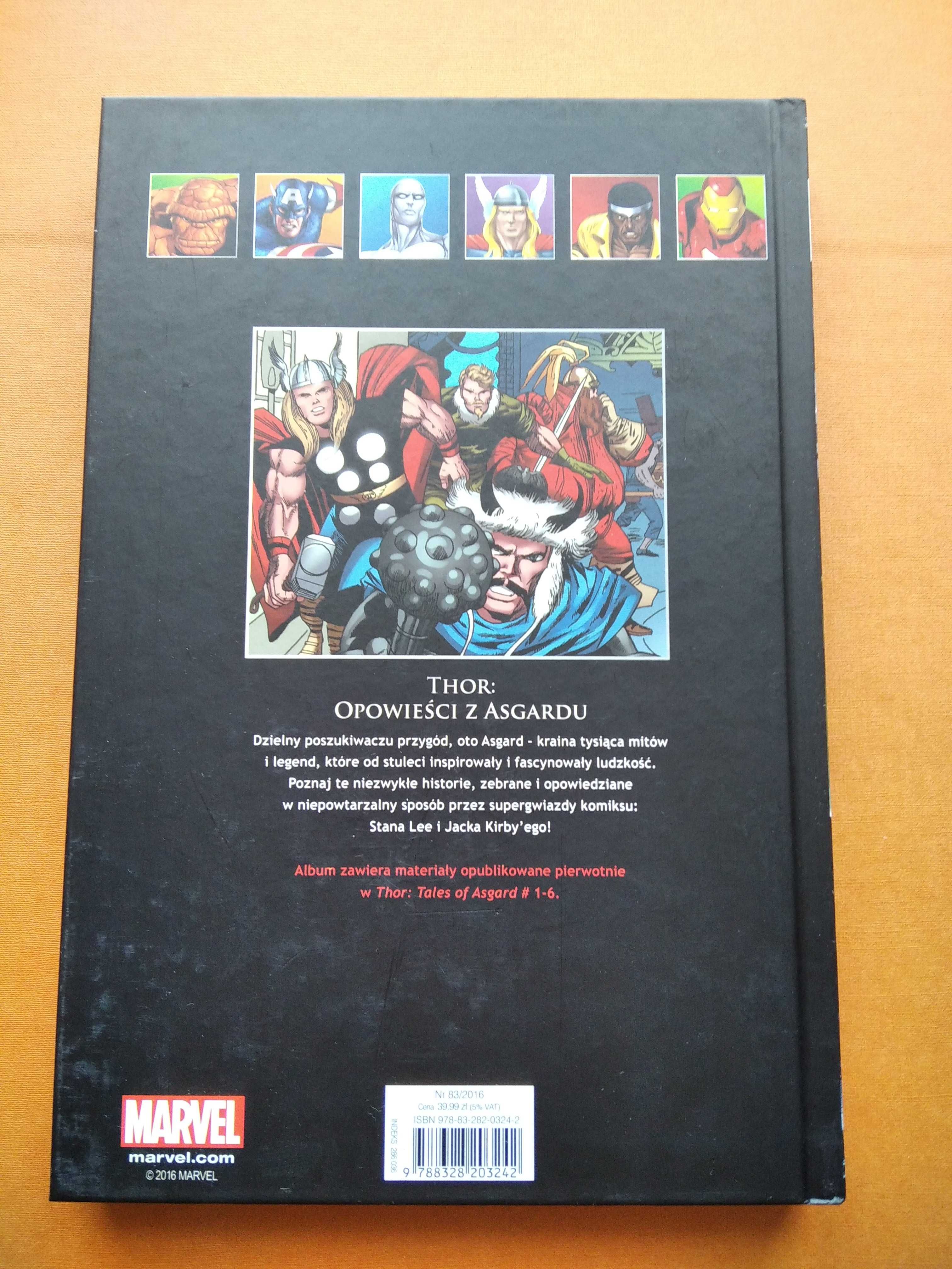 Wielka Kolekcja Komiksów Marvela WKKM 83 ThorOpowieści z Asgardu