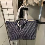 Goyard Saint Louis – Torba Shopper w Kolorze Niebieskim Krolewskim