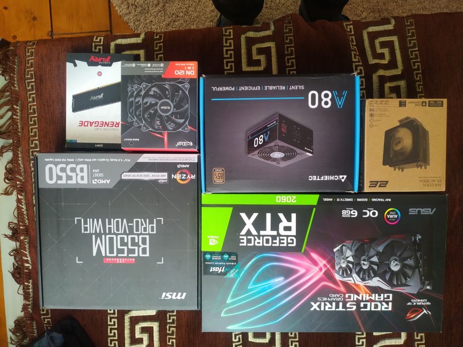 Продам ігровий ПК Ryzen 5 5600G + RTX 2060