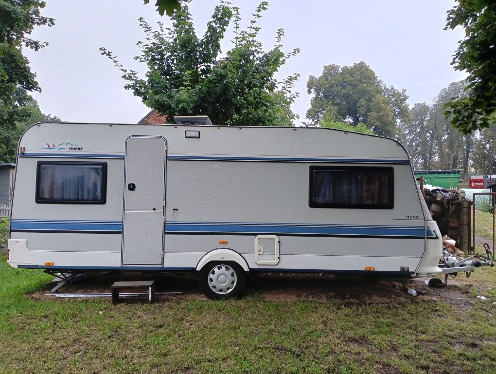 Przyczepa kempingowa hobby 545, przedsionek