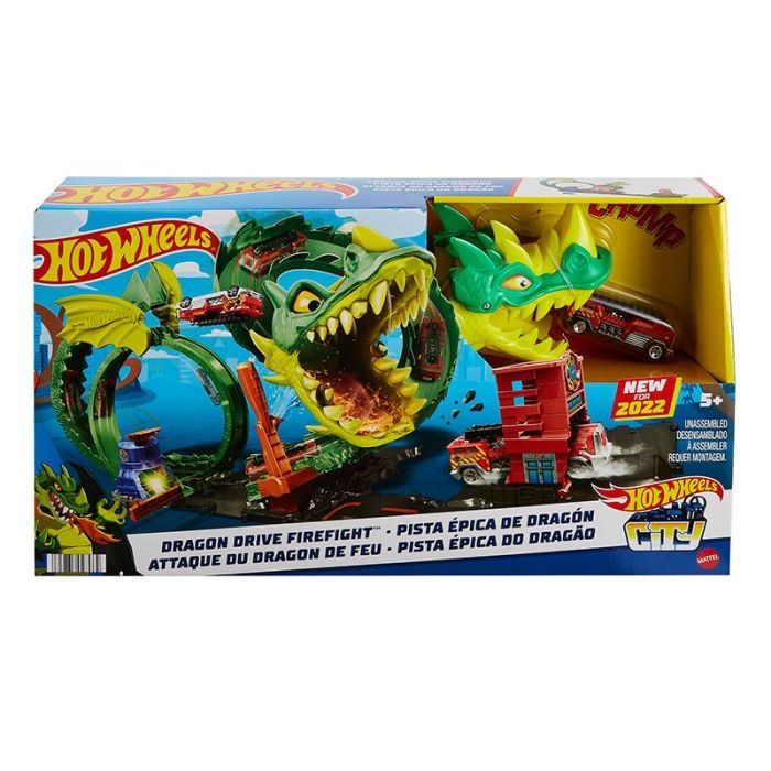 Hot Wheels City - Pista Dragão Furioso