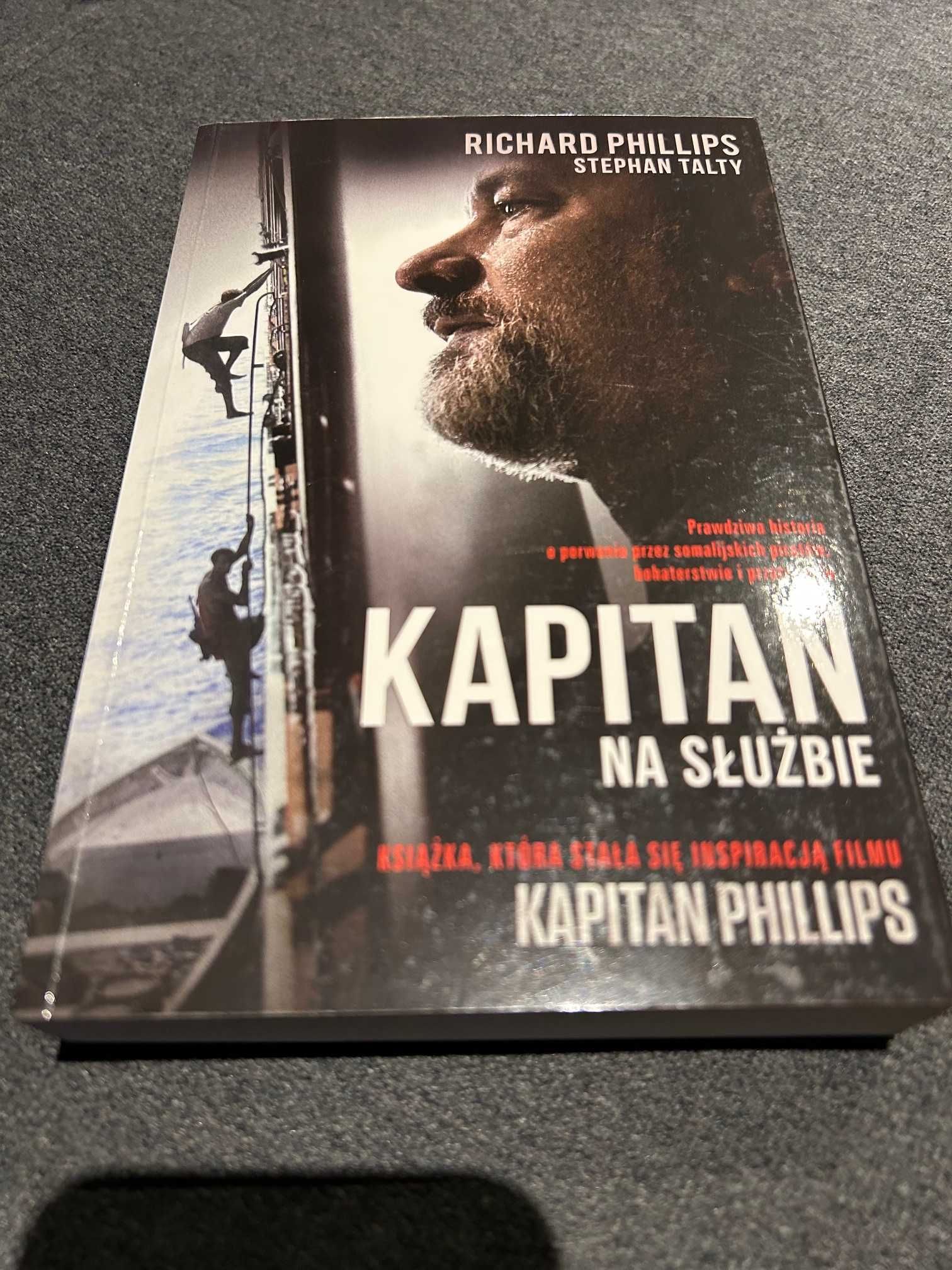 =Kapitan na służbie Richard Phillips Stan BDB Oprawa Miekka