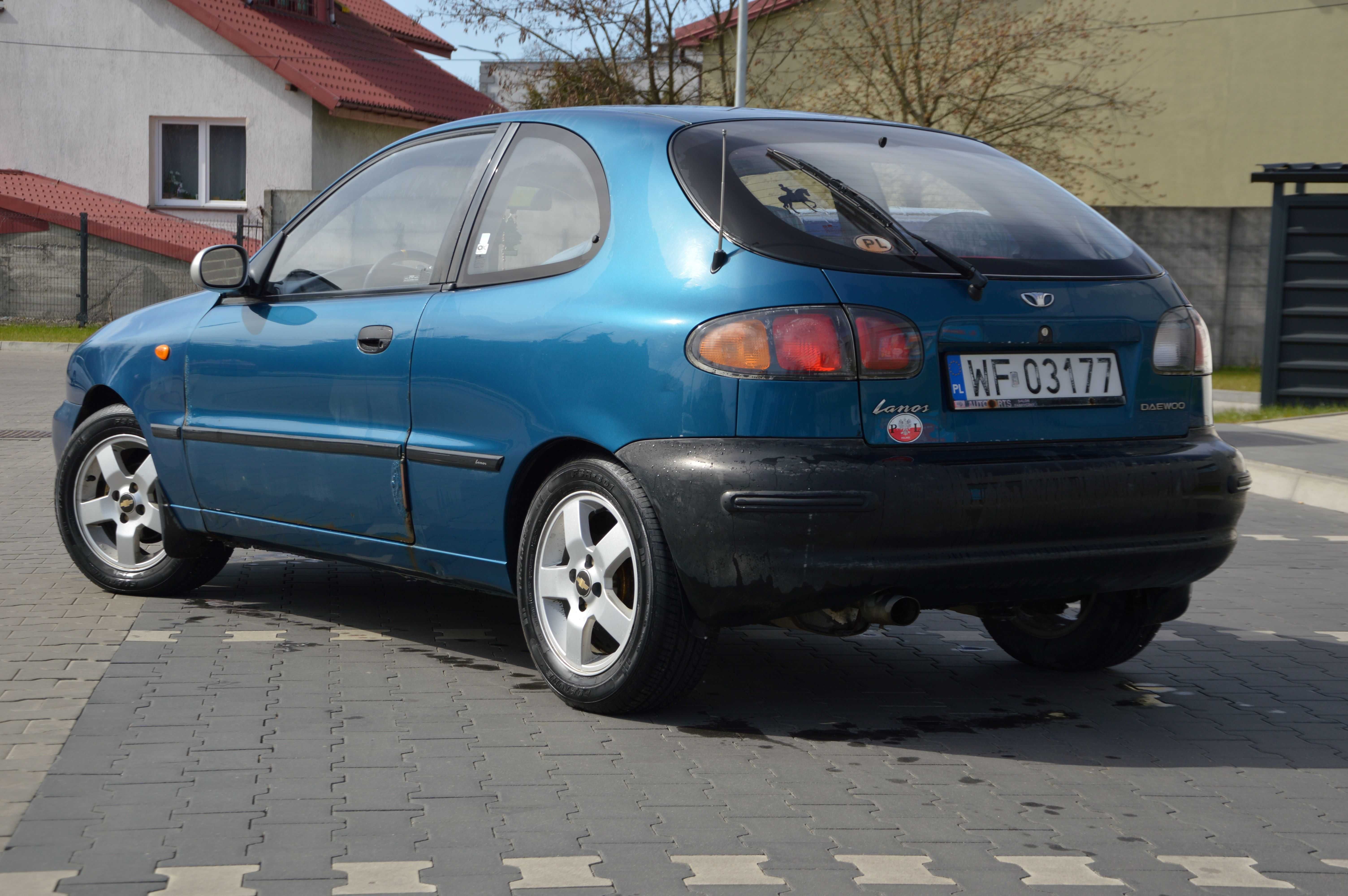 Daewoo Lanos 1.5 benzyna/gaz, 3D