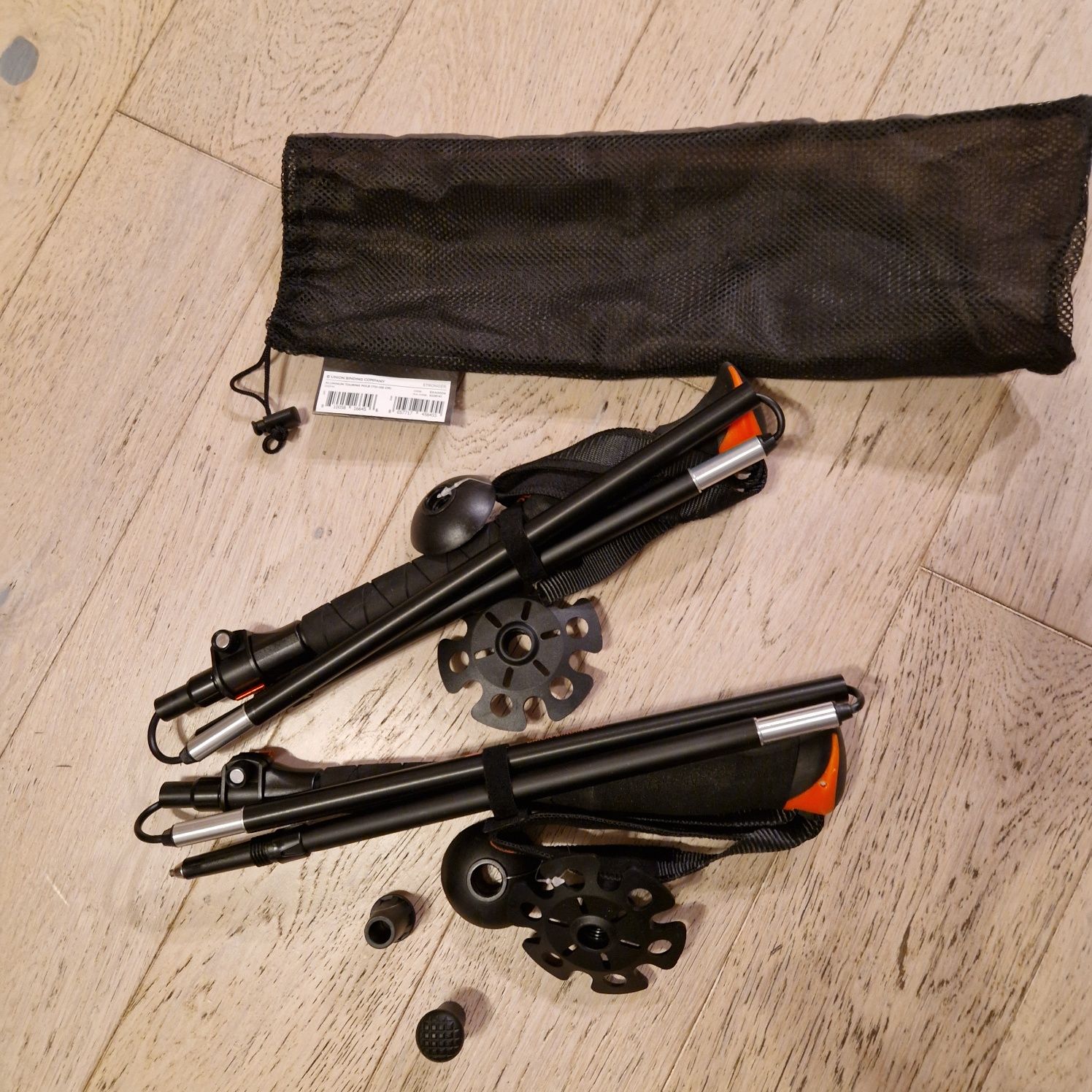 Kijki Union aluminiowe 110-135 split, skitury,