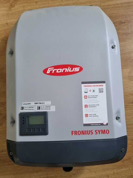 Falownik Fronius Symo 8.2-3-M używany od 09.2021 do 02.2025
