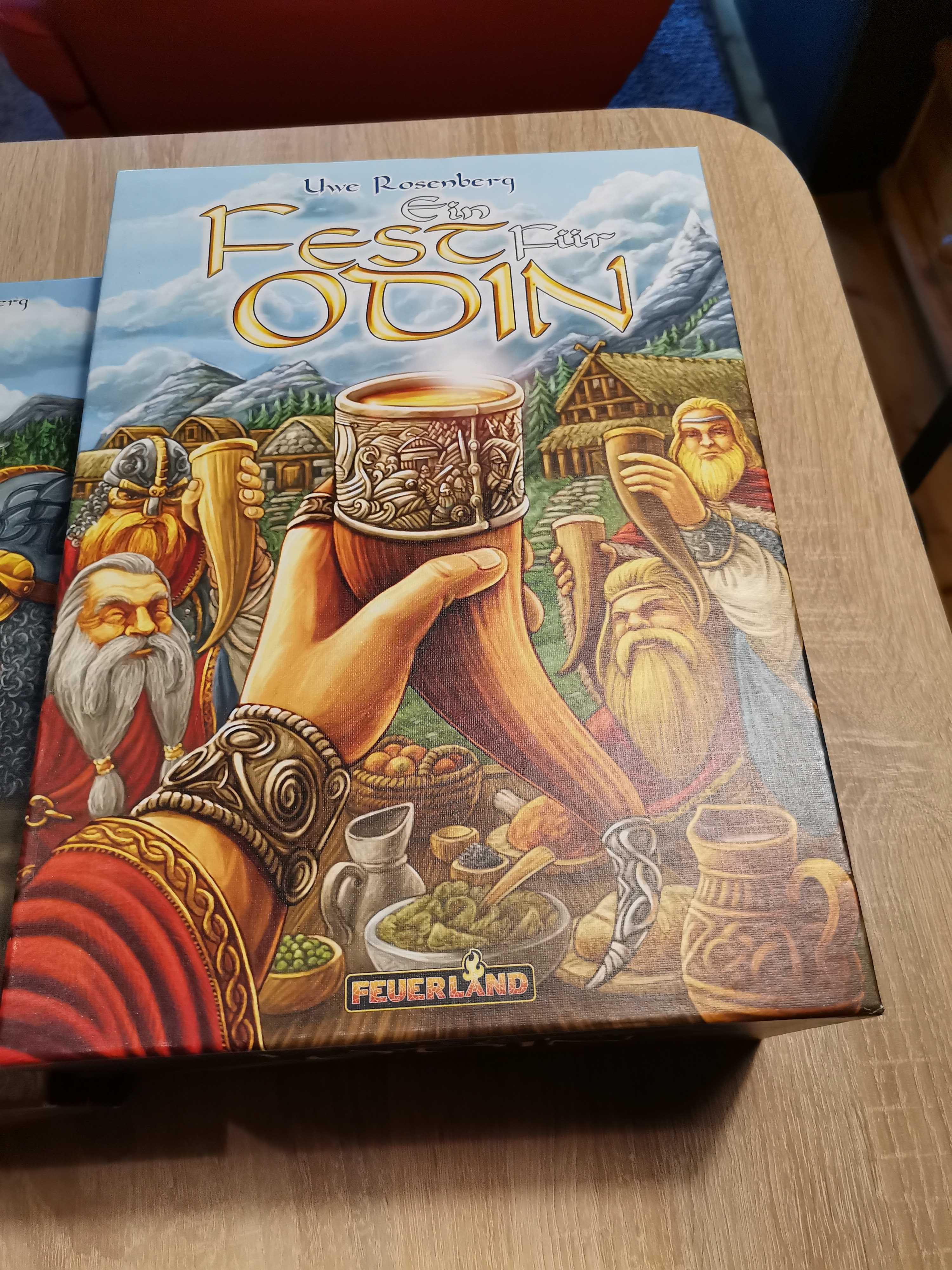 Feast for odin Uczta dla odyna + Noregowie gra planszowa