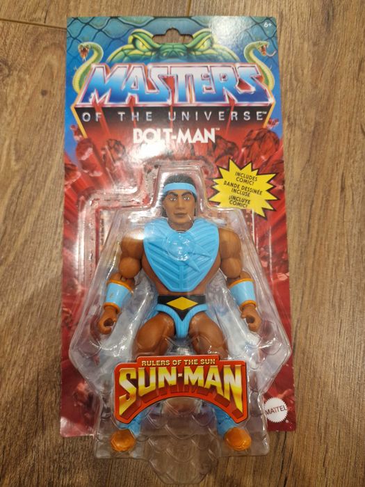 BOLT-MAN - HE-MAN - Masters of the Universe - nowa