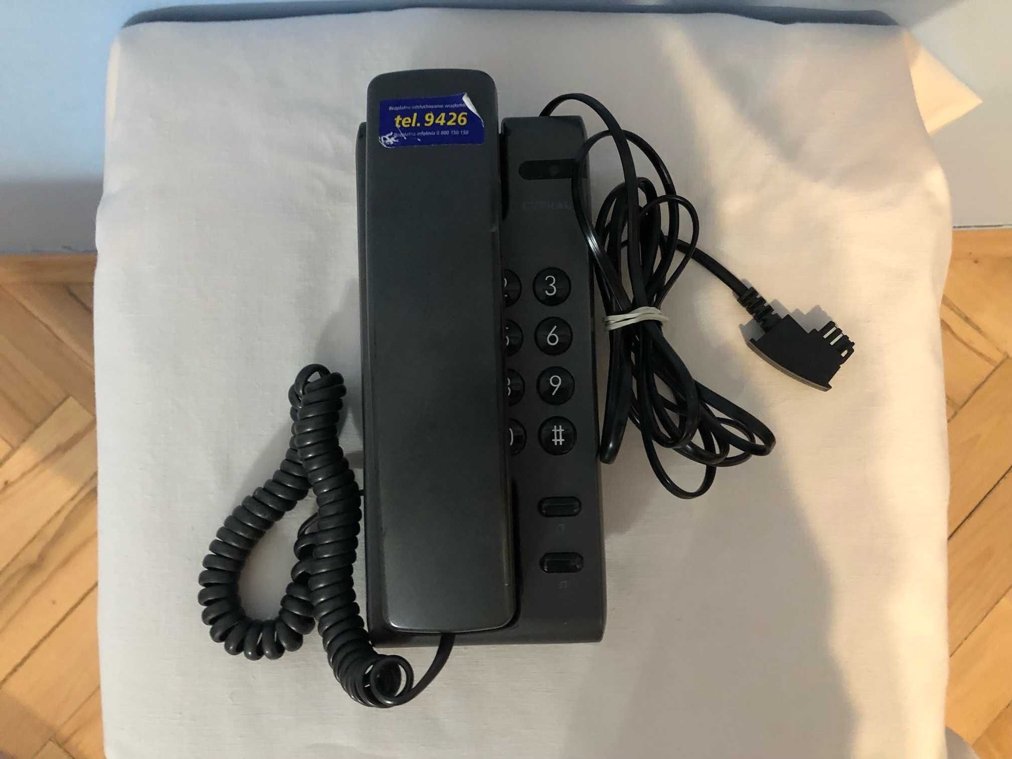 Telefon przewodowy  Cyfral C-882 T/P z okresu PRL