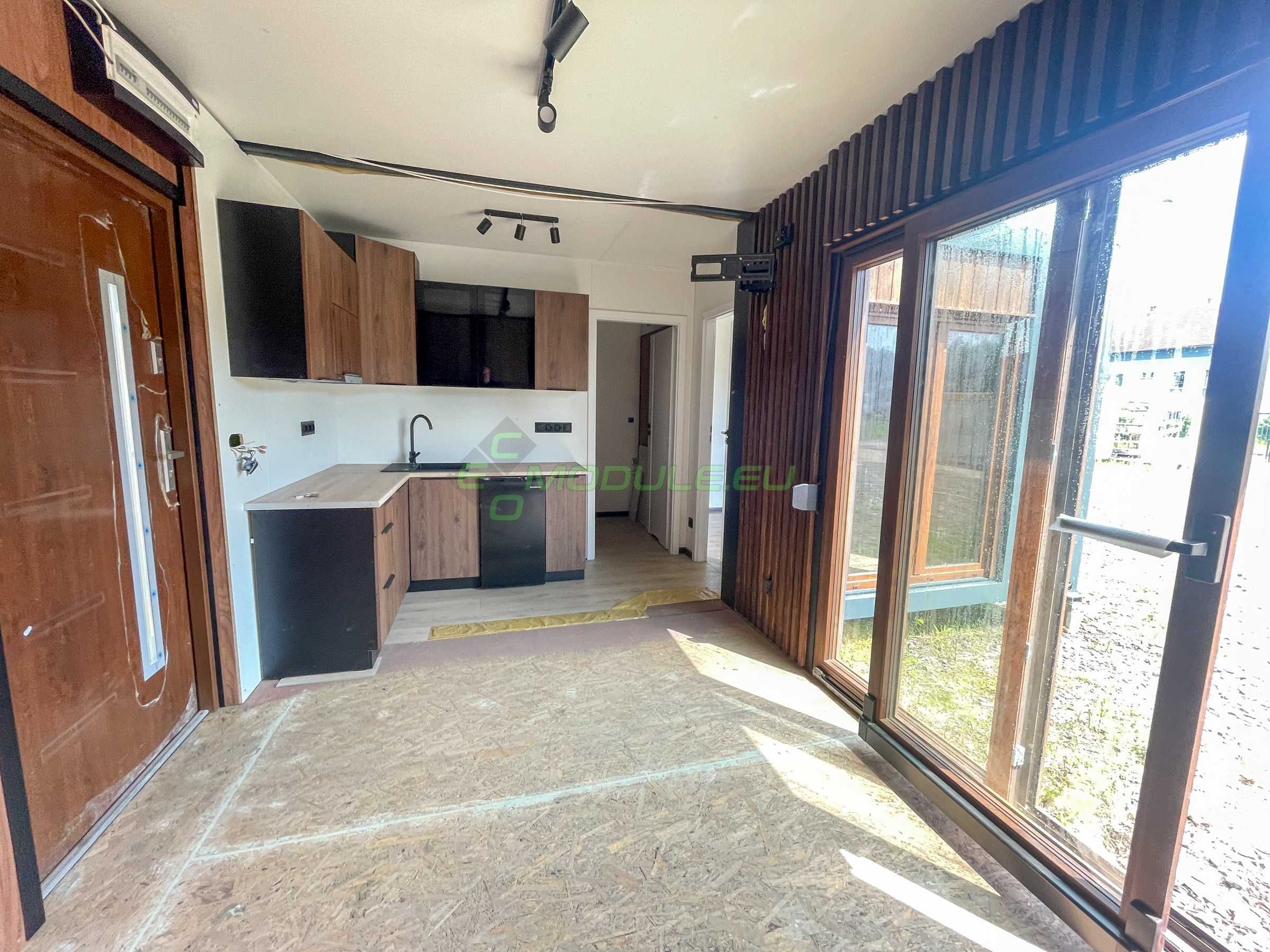 Dom modułowy 36m2 TinyHouse letniskowy kontener 6x3