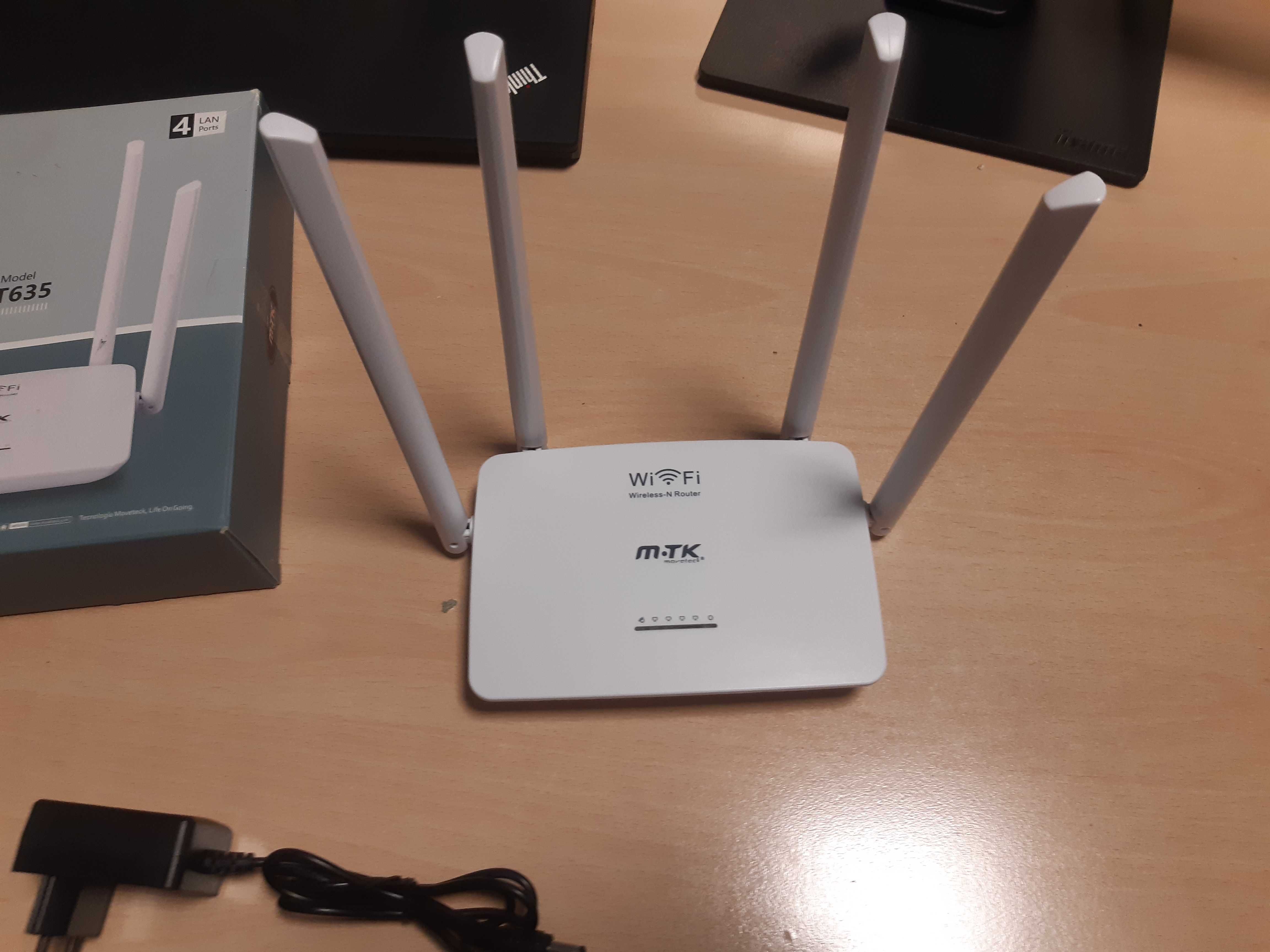 m-tk router RT635 4 anteny wifi N