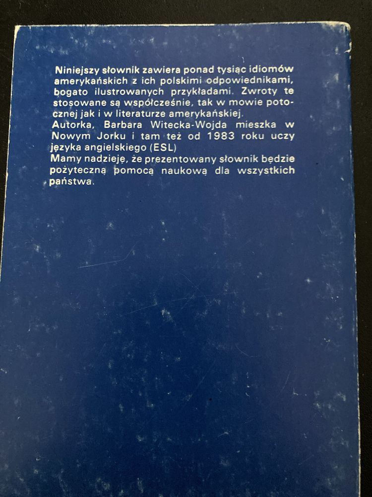 Amerykanskie idiomy dla Polaków