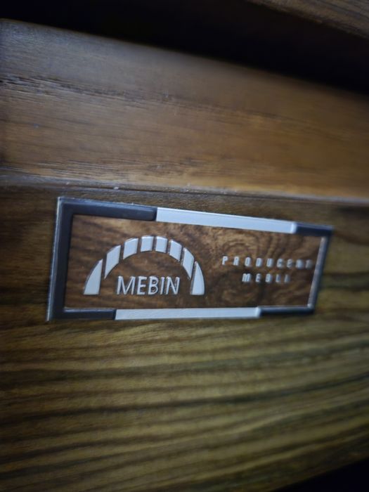 Rozkładany stół, 6 krzeseł/MEBIN