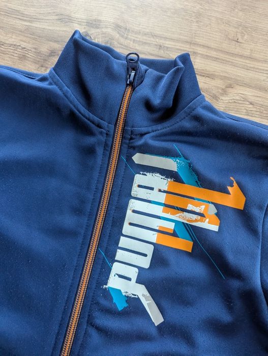 Bluza Puma niebieska rozm 128