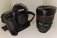 Body Canon Eos 6D + Obiektyw Canon 24-70 mm f/2.8 L II EF USM + GRIP