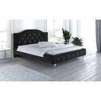 Łóżko Rococo 160x200 cm w stylu glamour