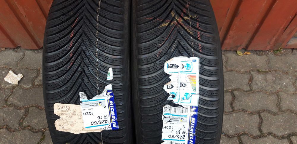 Opony zimowe 225/60/16 Michelin 2 szt