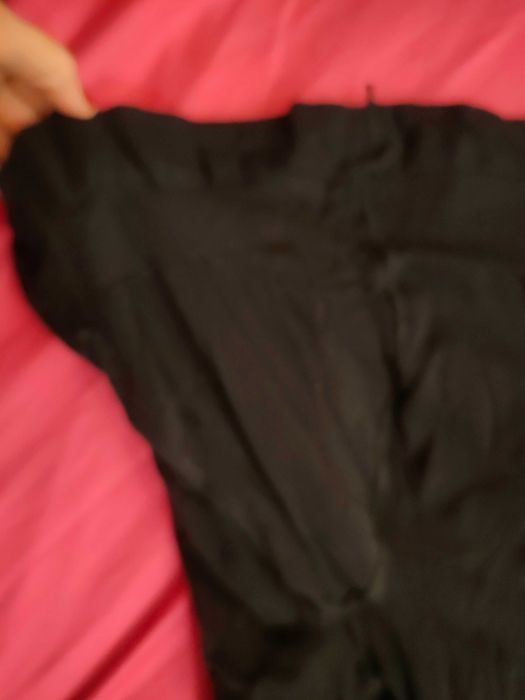 Zestaw 4 ubrań ciążowych, 3x legginsy + rajstopy