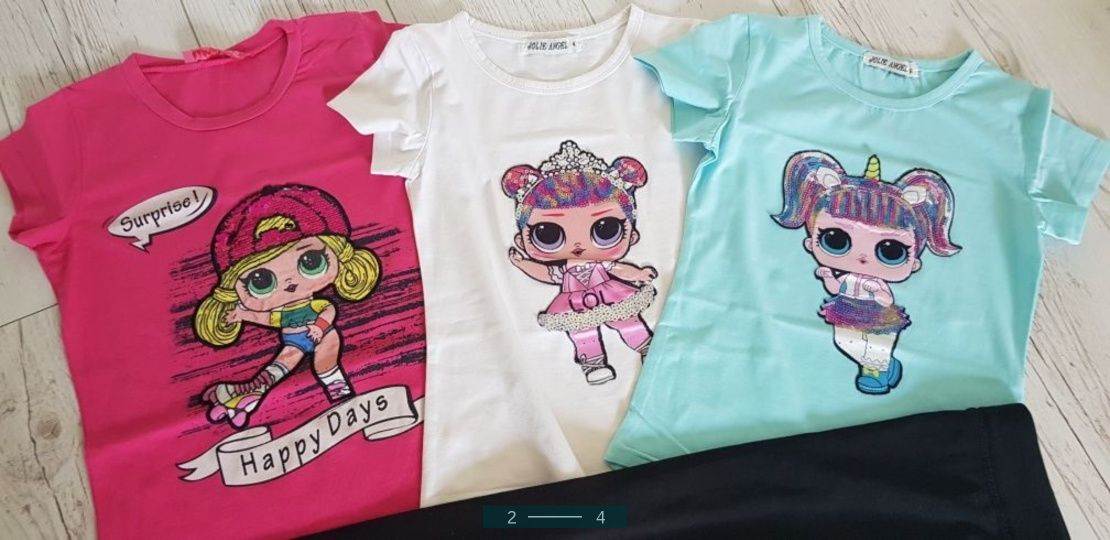 Bluzki,getry, bluza LOL r 116/122