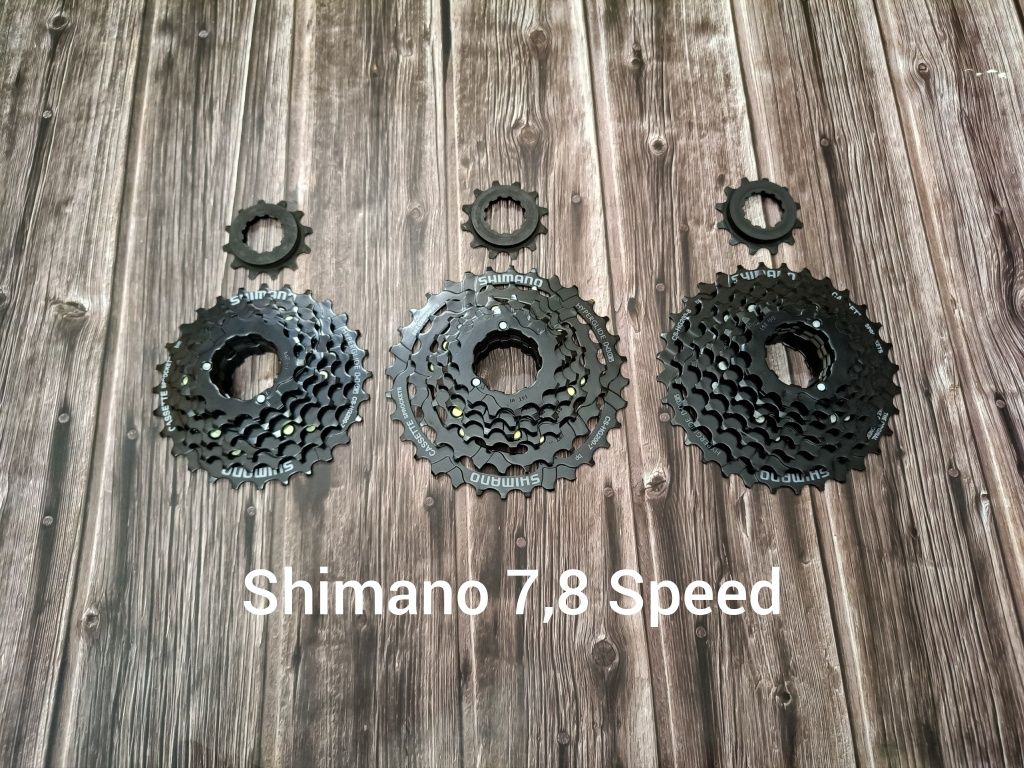 Кассеты Shimano 7/8 Speed