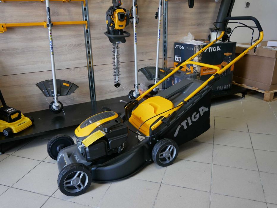 STIGA kosiarka traktorek 798W 2 cylindry kosz 320l dostawa wyprzedaż !