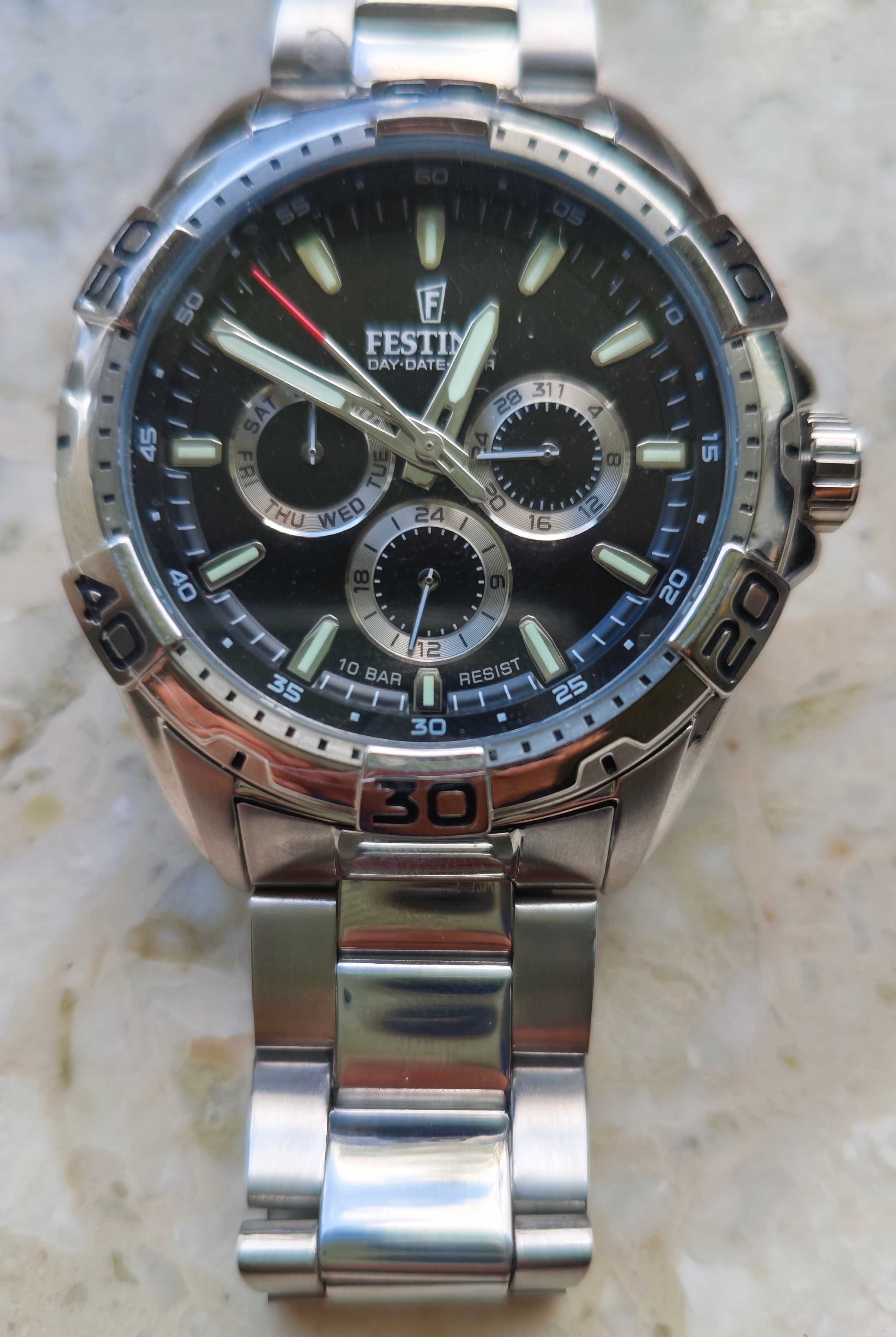 Nowy zegarek Festina F20623/4 kompletny zestaw sklepowy