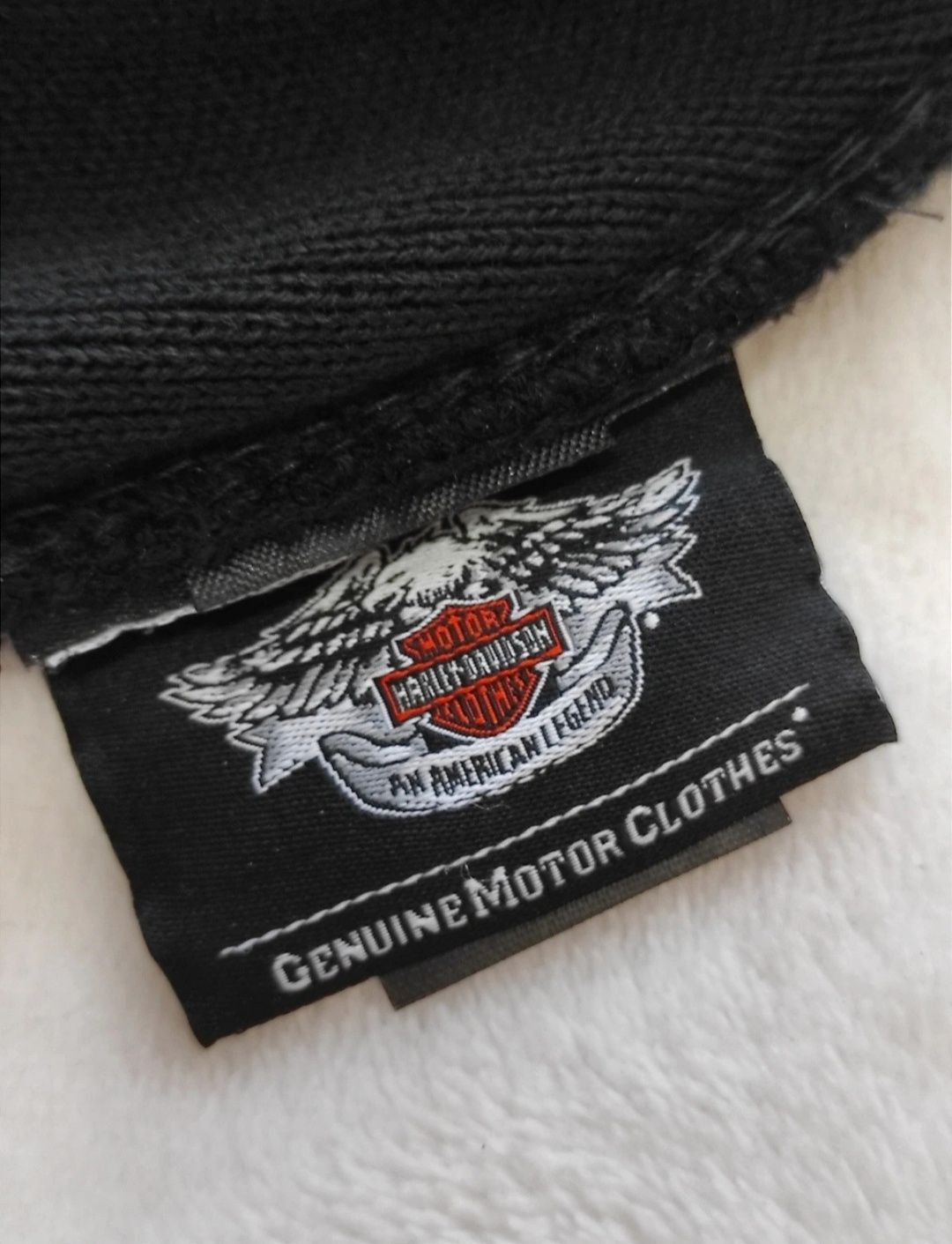 Czapka beanie czarna Harley Davidson