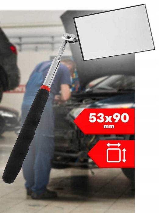 Lusterko teleskopowe inspekcyjne warsztatowe lustro kominiarz