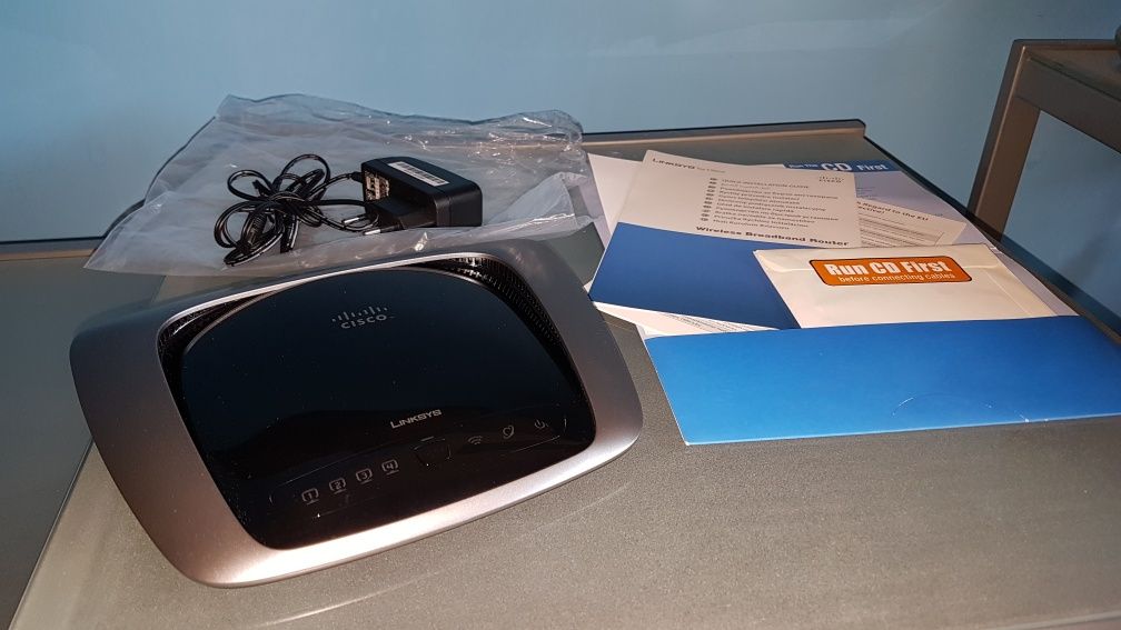 Router WIFI (2 Anteny) Linksys Cisco WRT160n v3