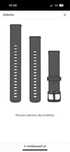 Oryginalny  pasek  Garmin Venu 3s grafitowy