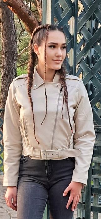 Шкиряна курточка косуха