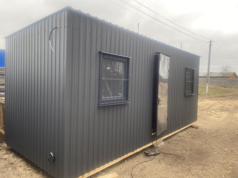 Готові до продажу побутівки Вагончики битовки дачні доміки