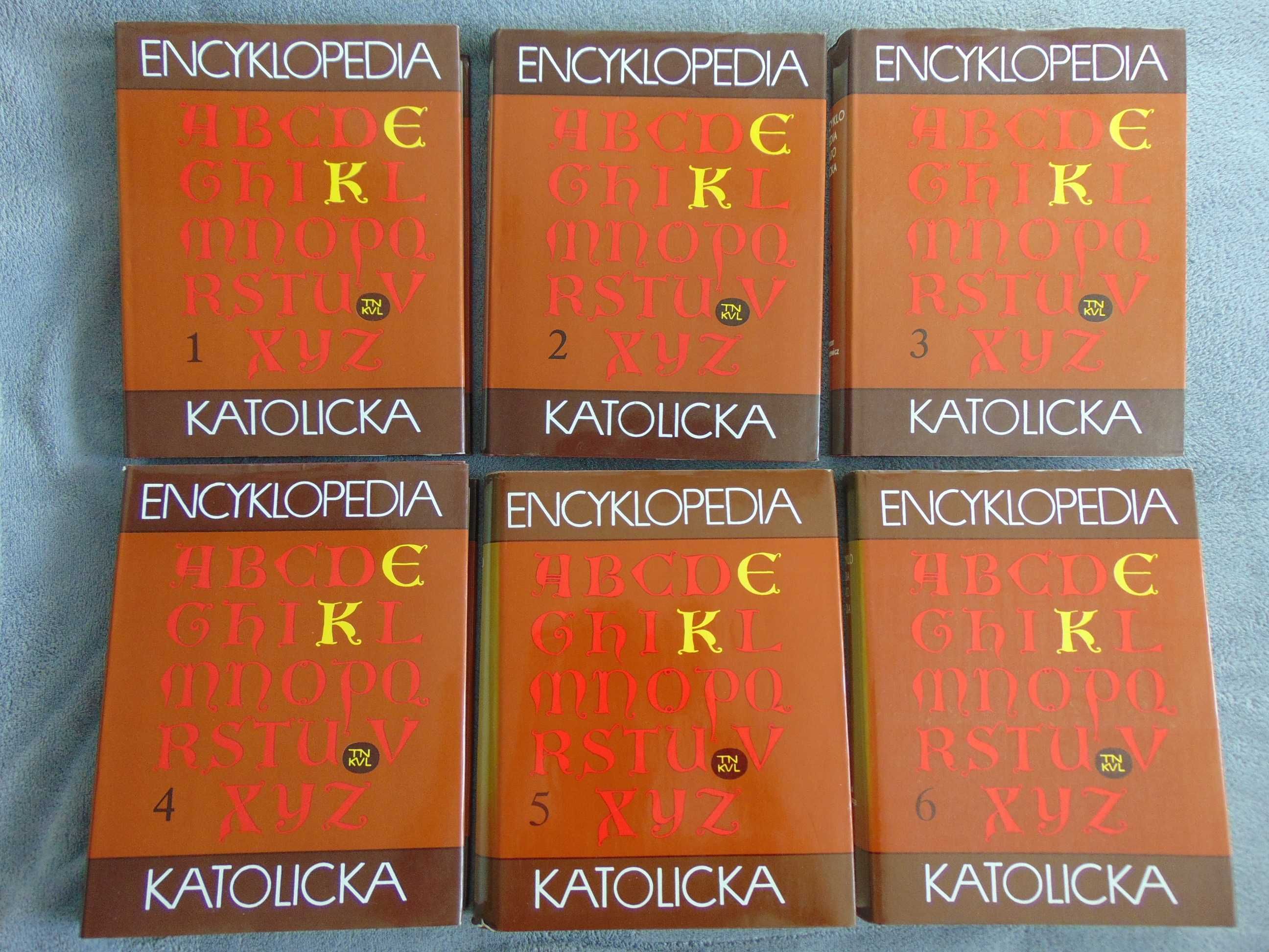 Encyklopedia Katolicka tomy 1 - 6