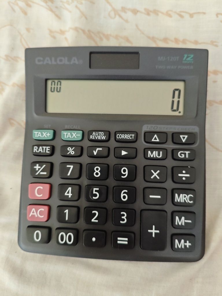 Калькулятор Calola MJ-120T-w