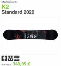 prancha snowboard K2 156