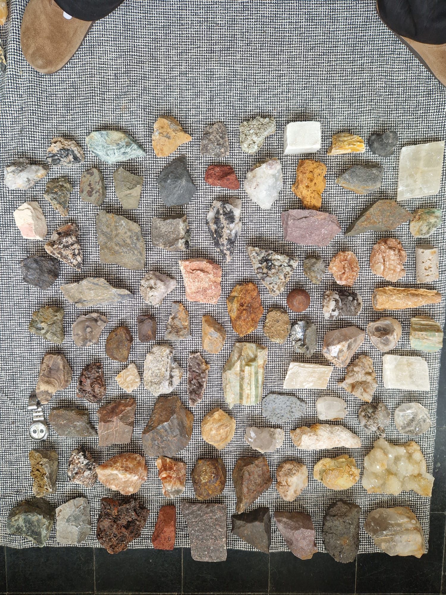 Coleção de minerais