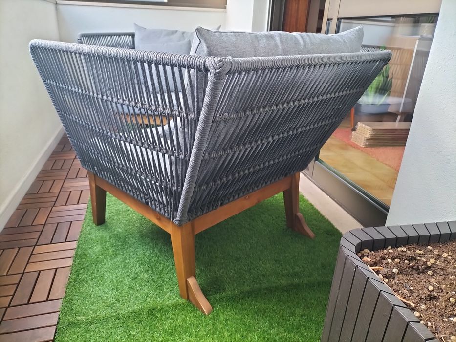 2 poltronas para jardim ou varanda Leroy Merlin