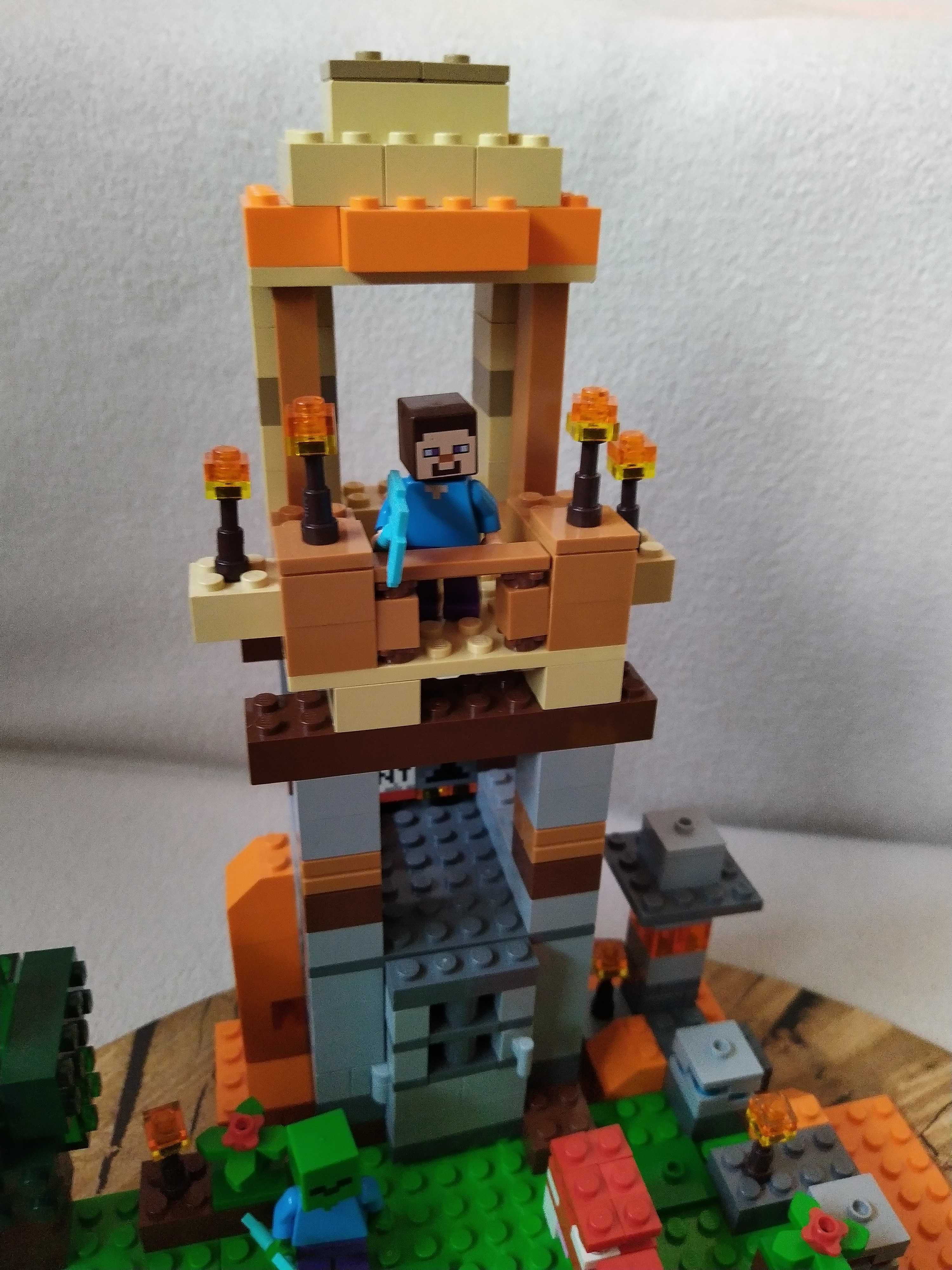LEGO Minecraft - 21116 Kreatywny Warsztat 8w1 i 21153 + gratis