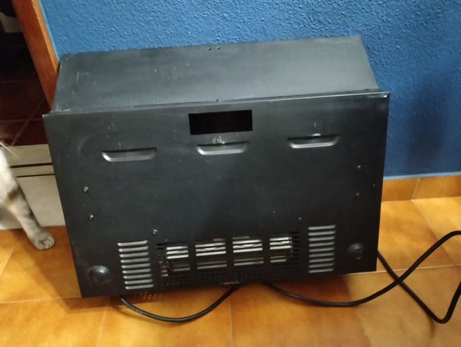 Aquecedor efeito lareira