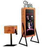 FOTOLUSTRO RETRO Selfie Mirror Boho drewniane fotobox Producent