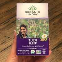 Organic India Чай с тулси для сна без кофеина 18 пак