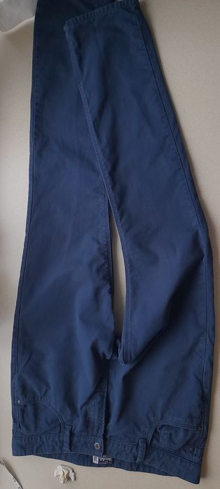 Spodnie męskie bawełniane rozmiar M lekko ocieplane