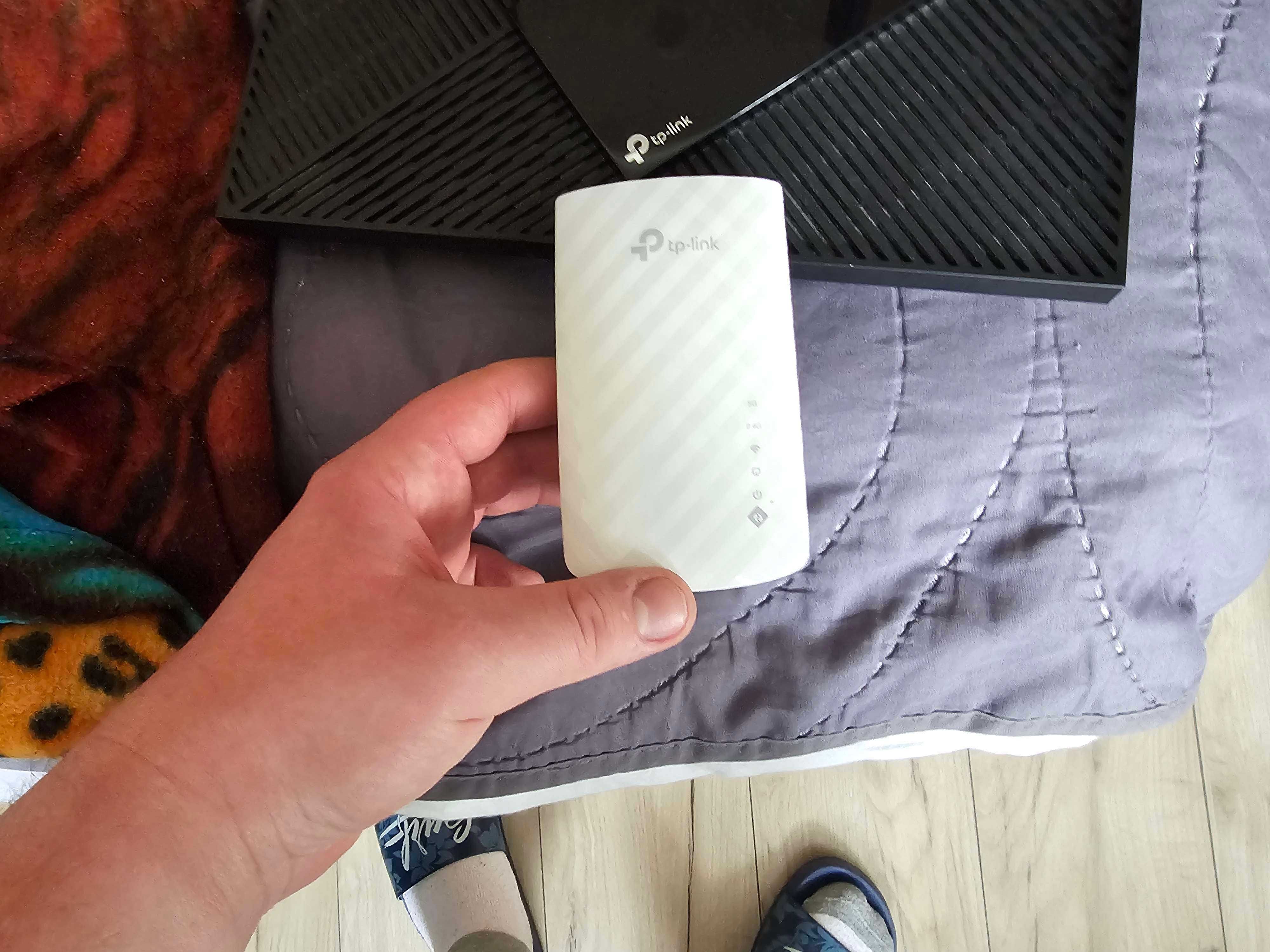 Ruter TP-Link AX3000 + wzmacniacz sygnału TP-Link AC750
