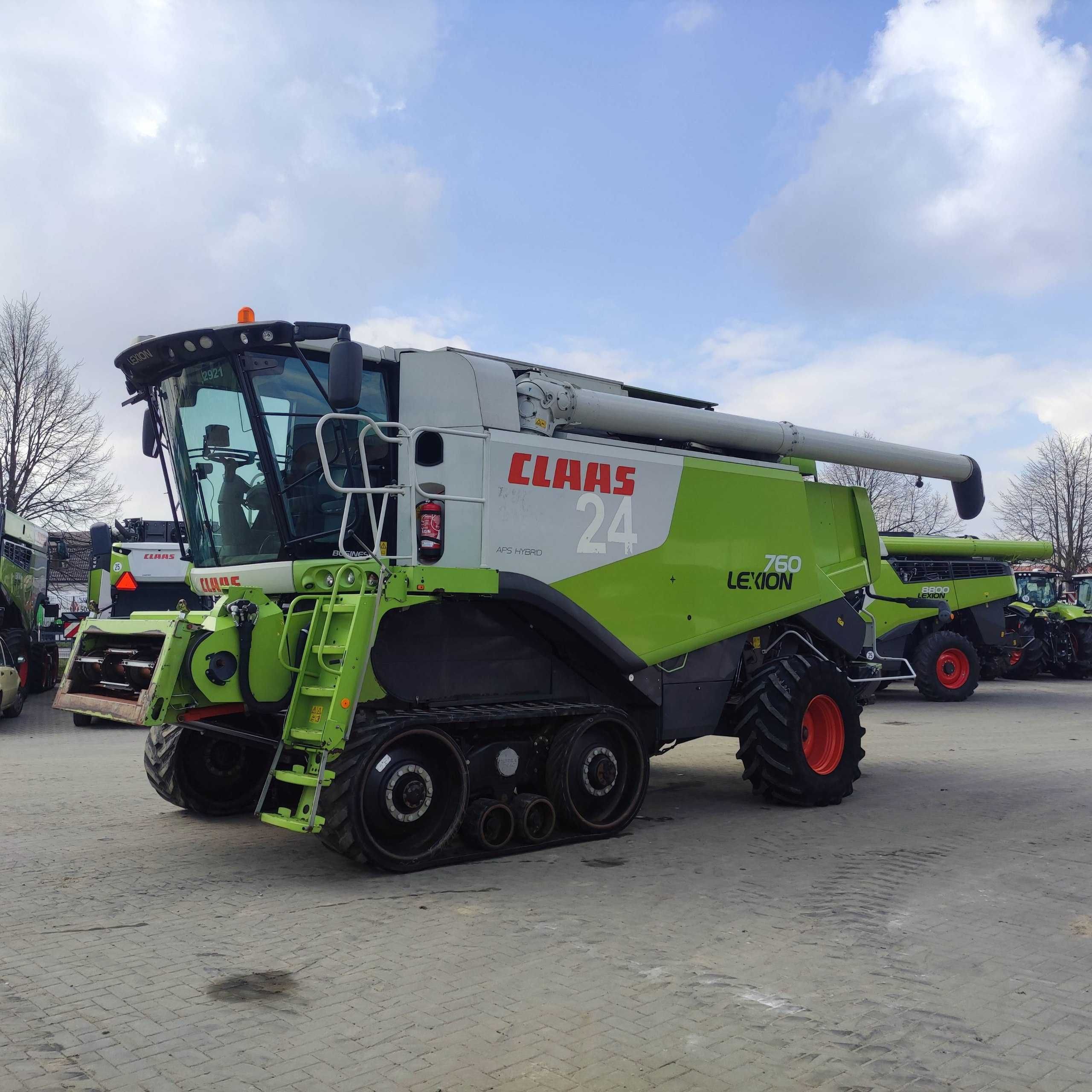 Зернозбиральний комбайн CLAAS Lexion 760 TT 2012 рік