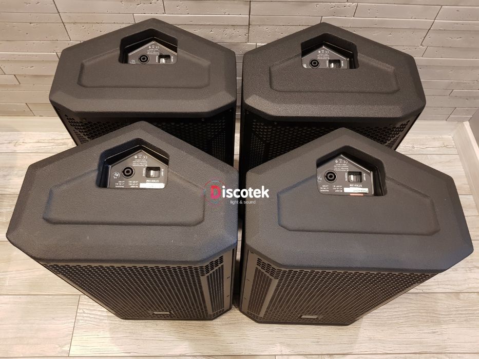 JBL STX 812M | 800W | 4 szt. | Pokrowce | RCF, QSC, Dynacord, SRX